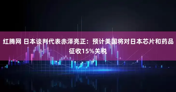 红腾网 日本谈判代表赤泽亮正：预计美国将对日本芯片和药品征收15%关税